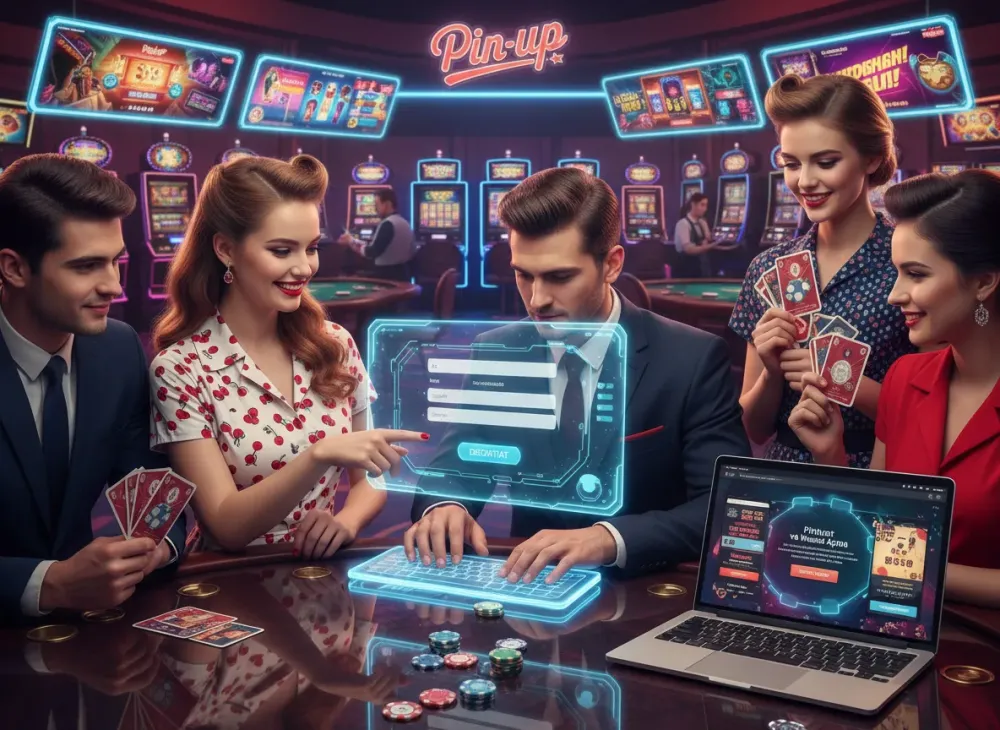 Pinup qeydiyyat prosesi və hesab açma qaydaları